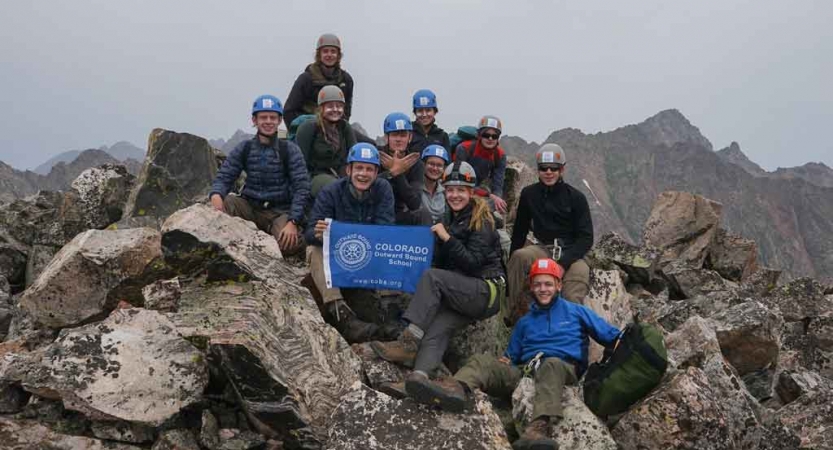 gap year mountaineering trip in colorado rockies